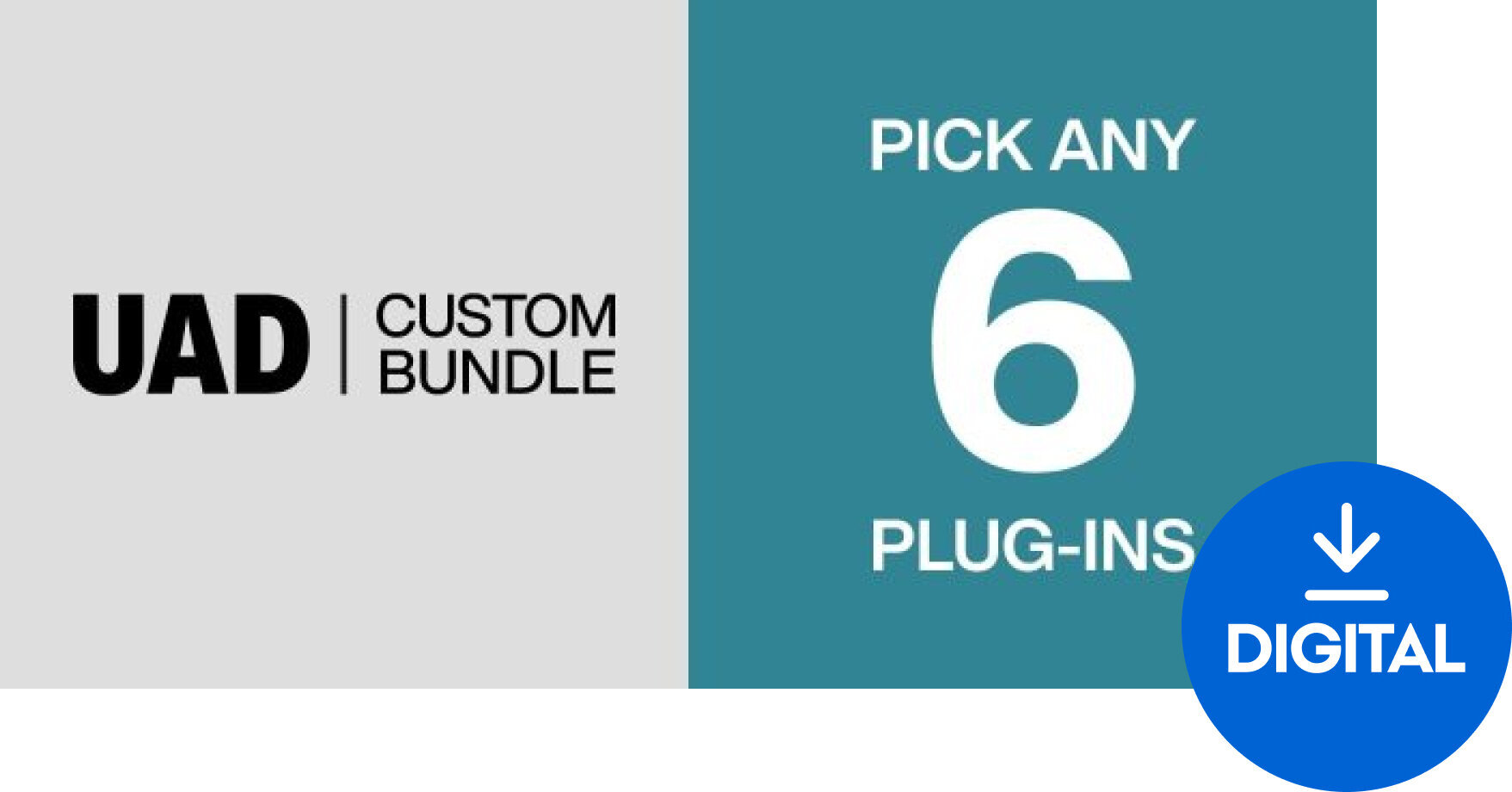 Štúdiový softwarový Plug-In efekt Universal Audio Custom 6 Bundle (Digitálny produkt)