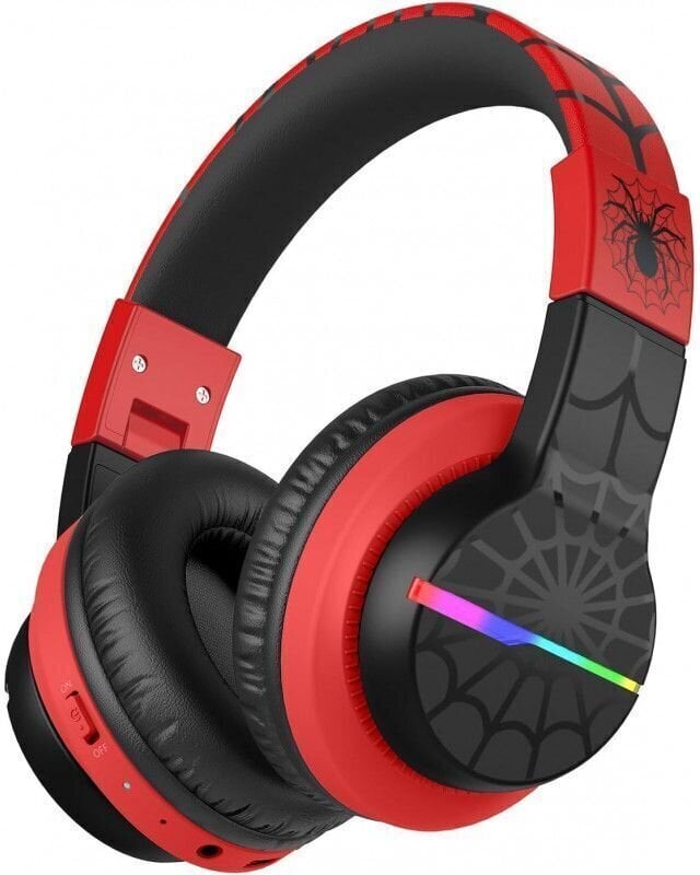 Słuchawki dla dzieci iClever BTH12 Black/Red Słuchawki dla dzieci