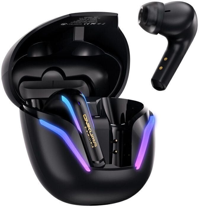 Trådløse i øret-hodetelefoner Onikuma T27 TWS 2.4G Wireless ENC Black