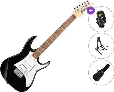 Električna kitara Ibanez GRX40-BKN SET Black Night Električna kitara - 1