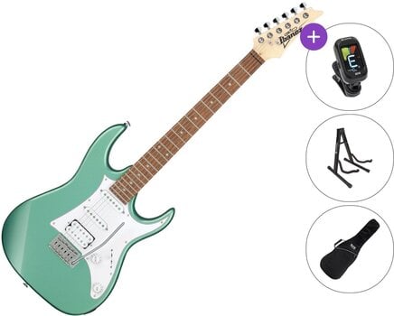 Električna kitara Ibanez GRX40-MGN SET Metallic Light Green Električna kitara - 1