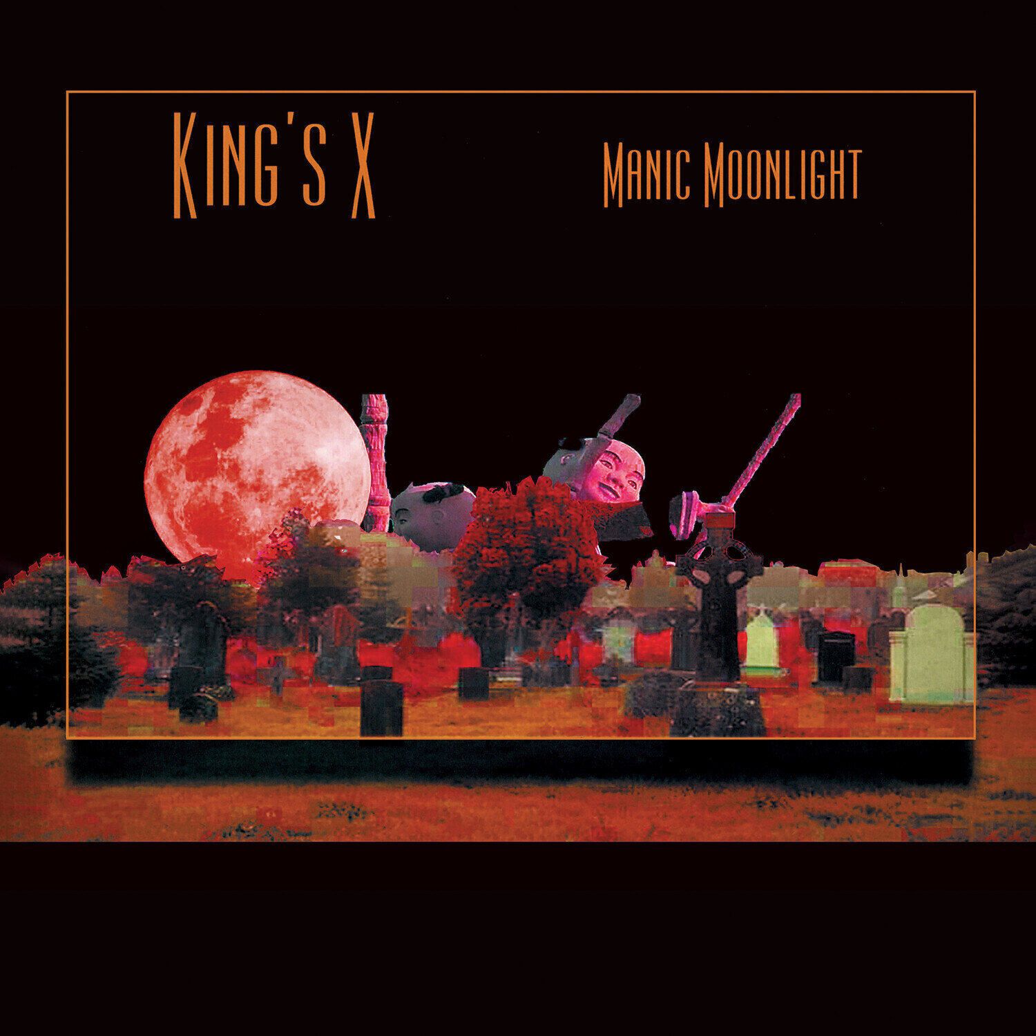 LP ploča King's X - Manic Moonlight (Limited Edition) (Reissue) (Remastered) (Orange Coloured) (2 LP)