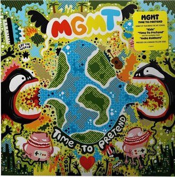 Disc de vinil MGMT - Time To Pretend (Banana Yellow Coloured) (EP) - 1