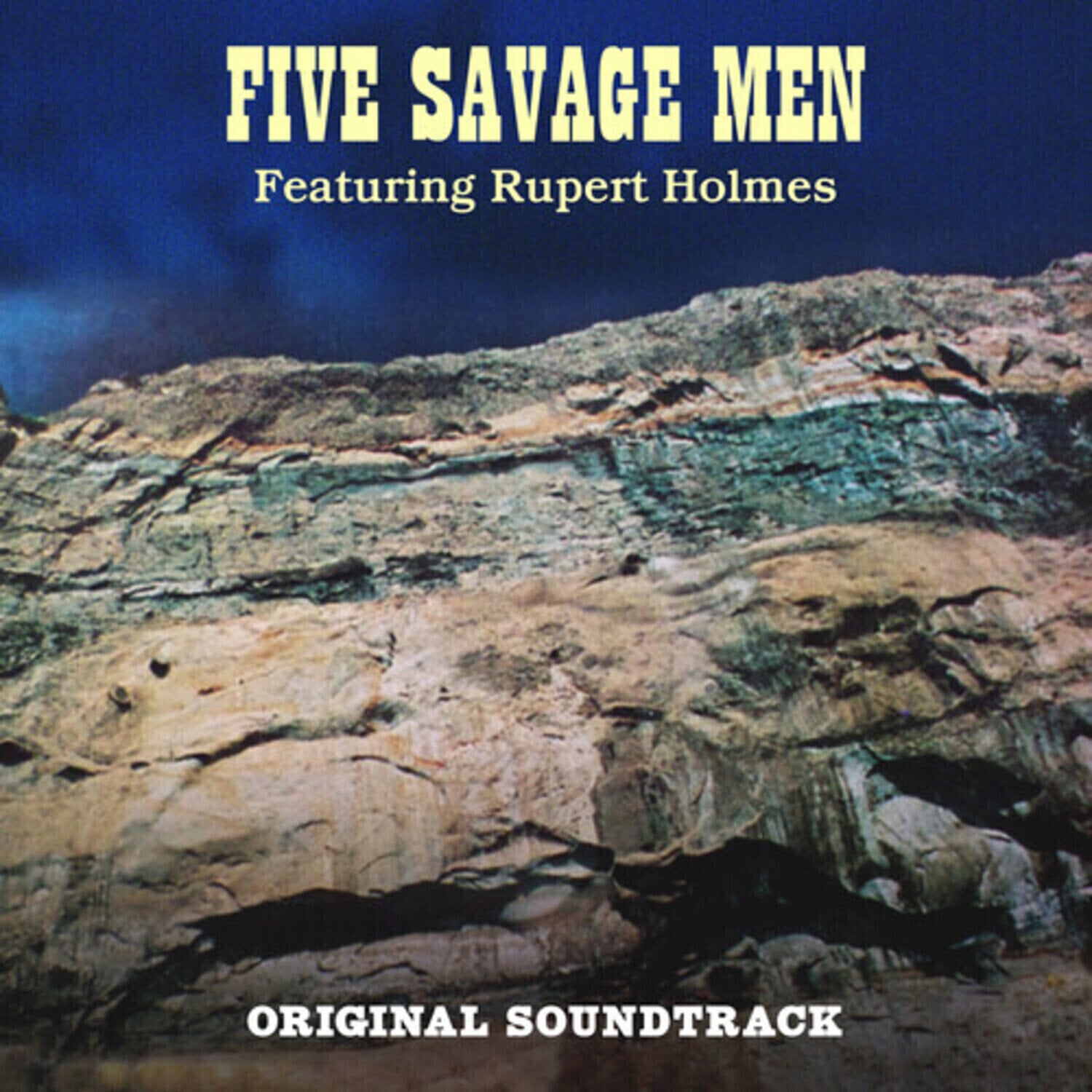 Disc de vinil Rupert Holmes - Five Savage Men (180g) (Blue Coloured) (LP)