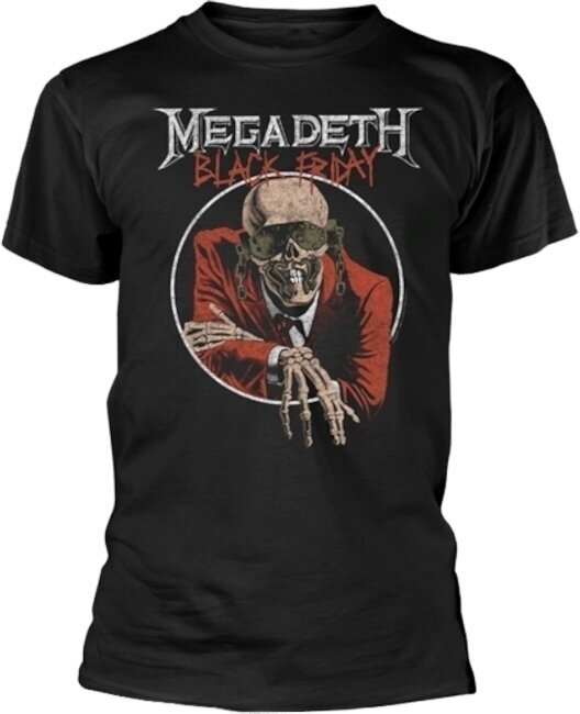 Košulja Megadeth Black Friday Black M Košulja