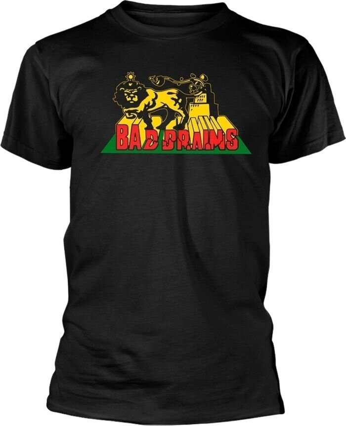 T-shirt Bad Brains Lion Crush Black M T-shirt