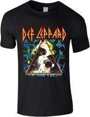 T-shirt Def Leppard Hysteria Black 2XL T-shirt