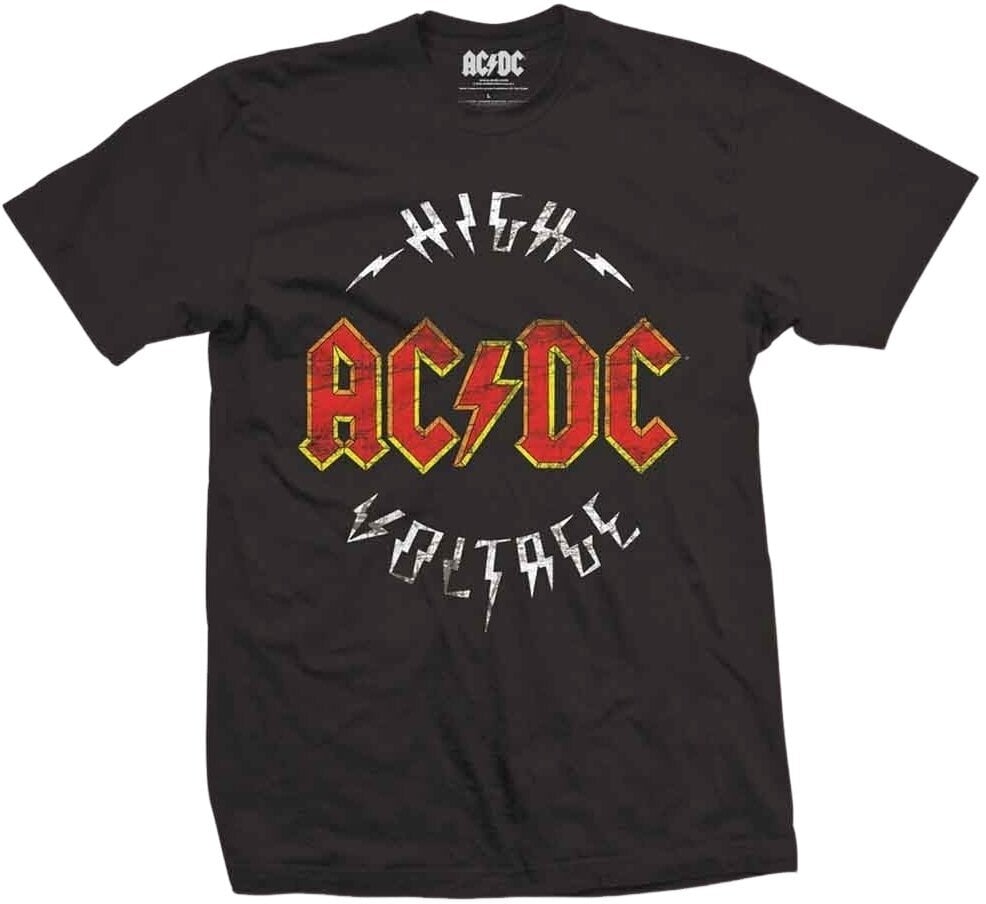 AC/DC Tričko High Voltage Unisex Black S