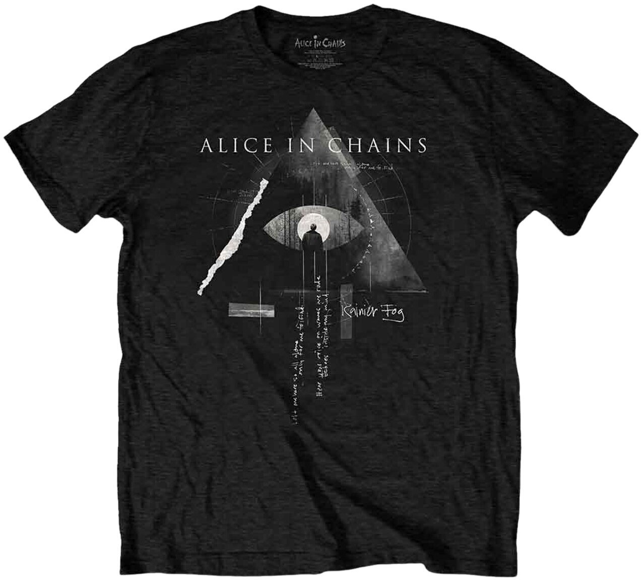 Πουκάμισο Alice In Chains Fog Mountain Black XL Πουκάμισο