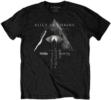 T-shirt Alice In Chains Fog Mountain Black 2XL T-shirt - 1