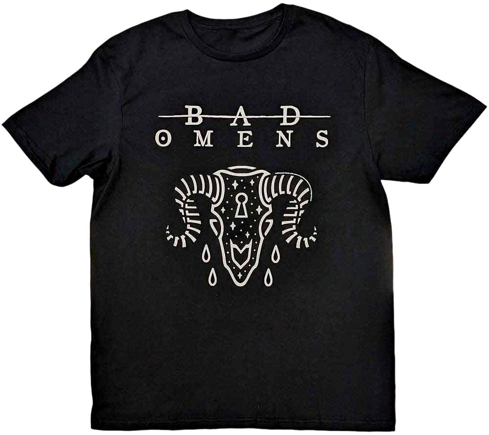 Tricou Bad Omens Ram Skull Black M Tricou