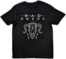 Bad Omens Ram Skull Black M T-Shirt