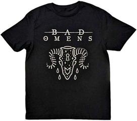 Риза Bad Omens Ram Skull Unisex Тениска с къс ръкав/Black/Къси