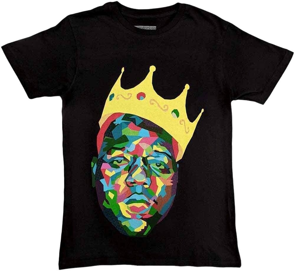T-Shirt Notorious B.I.G. T-Shirt Crown Unisex Black XL
