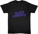 Black Sabbath Wavy Logo Vintage Black M T-särk