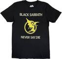 Black Sabbath Never Say Die Black L T-särk
