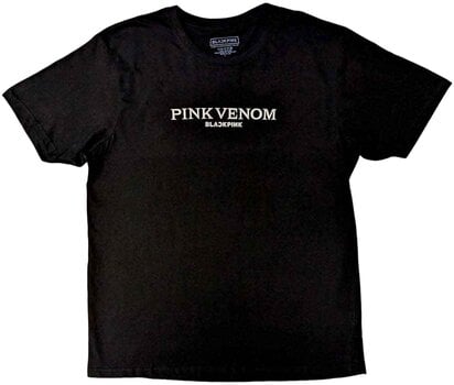 T-Shirt Blackpink T-Shirt Pink Venom Unisex Black 2XL - 1