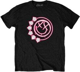 T-shirt Blink-182 Six Arrow Smile Unisex T-shirt de manga curta/Black/Curto
