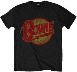 Риза David Bowie Diamond Dogs Vintage Unisex Тениска с къс ръкав/Black/Къси