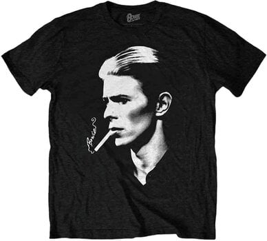 Maglietta David Bowie Maglietta Smoke Unisex Black 2XL - 1