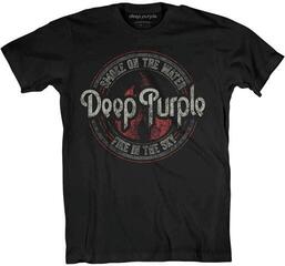 Риза Deep Purple Smoke Circle Unisex Тениска с къс ръкав/Black/Къси