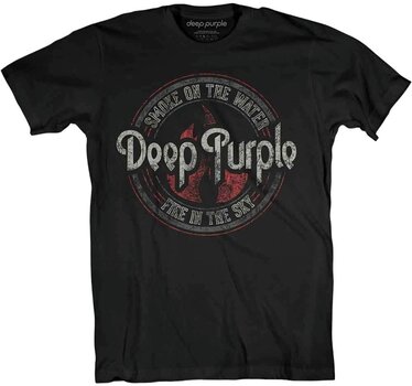 Košulja Deep Purple Smoke Circle Black XL Košulja - 1