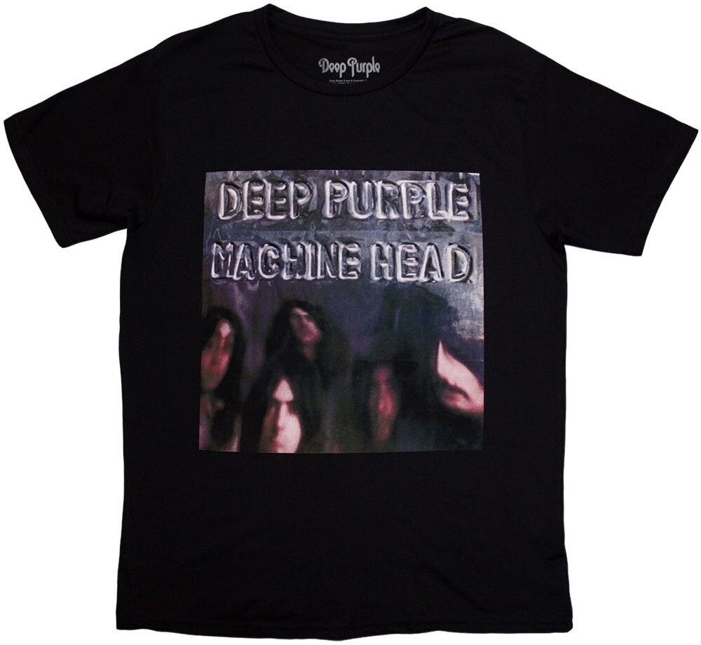 T-Shirt Deep Purple T-Shirt Machine Head Album Cover Unisex Black 2XL