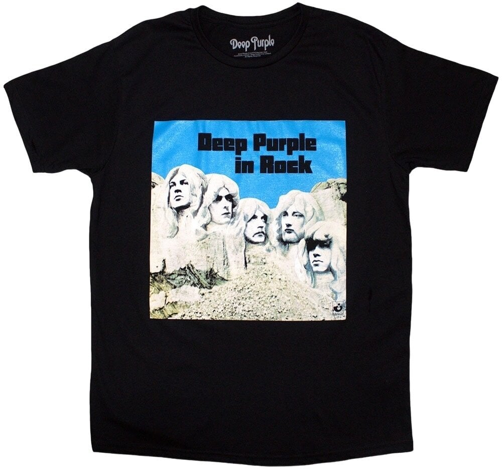T-särk Deep Purple In Rock Black S T-särk