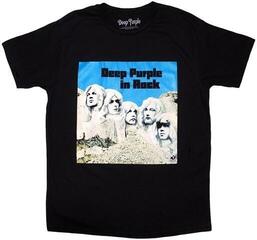 Риза Deep Purple In Rock Unisex Тениска с къс ръкав/Black/Къси