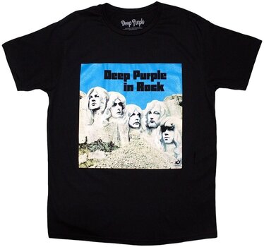 T-Shirt Deep Purple T-Shirt In Rock Unisex Black XL - 1