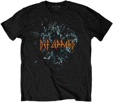 T-Shirt Def Leppard T-Shirt Shatter Unisex Black 2XL - 1