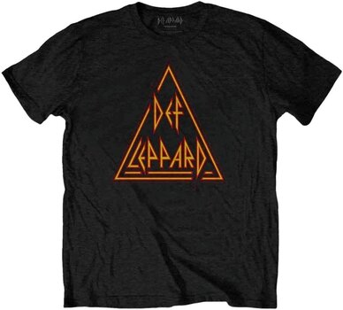 T-shirt Def Leppard Classic Triangle Black XL T-shirt - 1