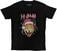T-shirt Def Leppard Holiday Leppard Black L T-shirt