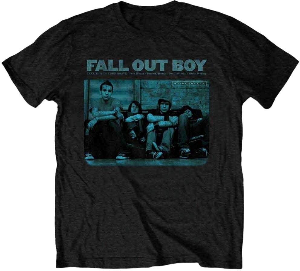 Fall Out Boy Tričko Take This to your Grave Unisex Black XL