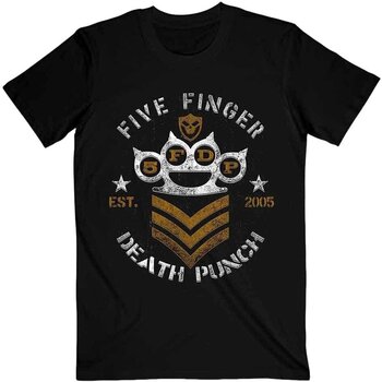 T-Shirt Five Finger Death Punch Chevron Black S T-Shirt - 1