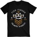 Five Finger Death Punch Chevron Black L Риза