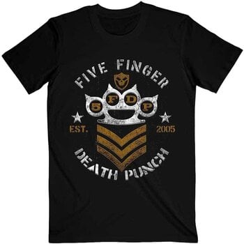 Πουκάμισο Five Finger Death Punch Chevron Black 2XL Πουκάμισο - 1