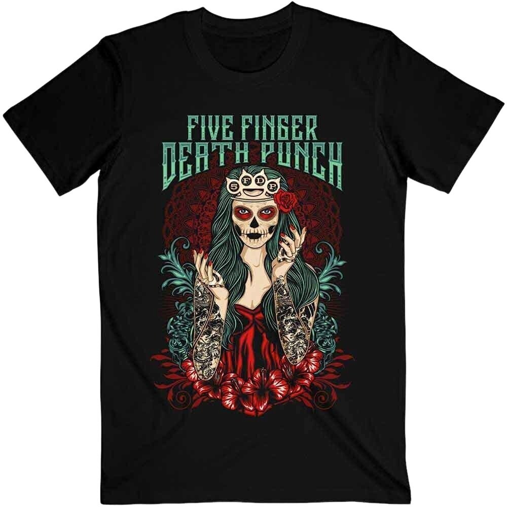 Košulja Five Finger Death Punch Lady Muerta Black M Košulja