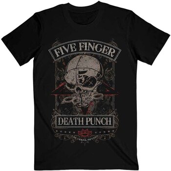 T-Shirt Five Finger Death Punch T-Shirt Wicked Unisex Black 2XL - 1