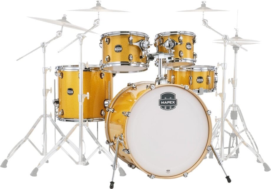 Zestaw perkusji akustycznej Mapex MA529SFYD Mars Birch Sunflower Sparkle Zestaw perkusji akustycznej