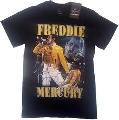 Tricou Freddie Mercury Live Homage Unisex Tricou cu mânecă scurtă/Black/Scurt