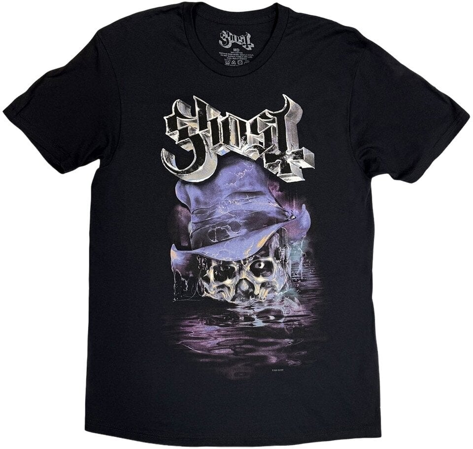 T-Shirt Ghost Skeletour Admat '25 Tour Dates Black XL T-Shirt