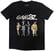 T-shirt Gorillaz Spray Logo Group Black 2XL T-shirt