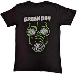 Camiseta de manga corta Green Day Green Mask Black S Camiseta de manga corta
