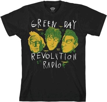 T-särk Green Day Scribble Mask Black S T-särk - 1