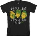 Green Day Scribble Mask Black L T-särk