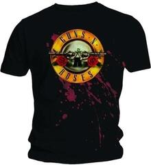 Риза Guns N' Roses Bullet Unisex Тениска с къс ръкав/Black/Къси