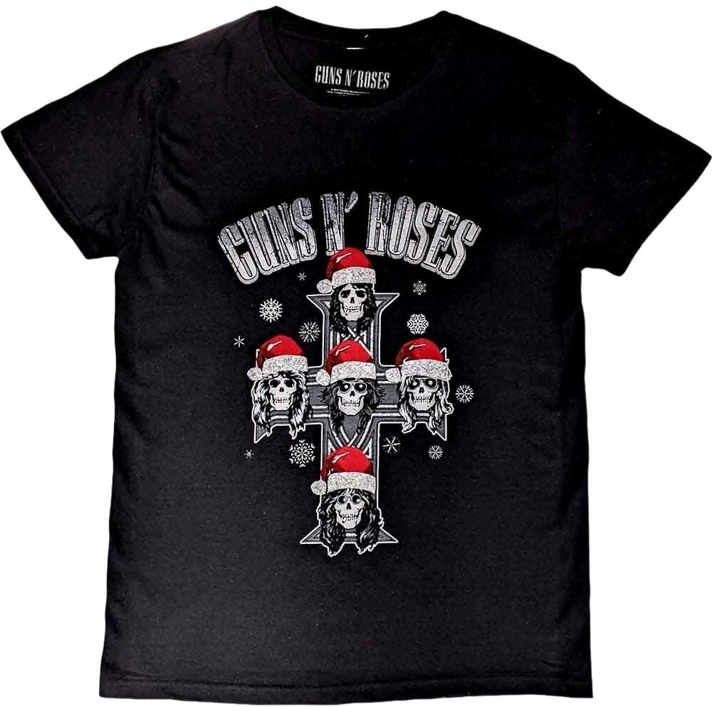 T-Shirt Guns N' Roses T-Shirt Appetite Christmas Unisex Black 2XL