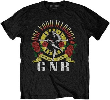 T-Shirt Guns N' Roses UYI World Tour Black S T-Shirt - 1