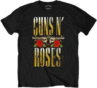 T-Shirt Guns N' Roses T-Shirt Big Guns Unisex Black XL - 1